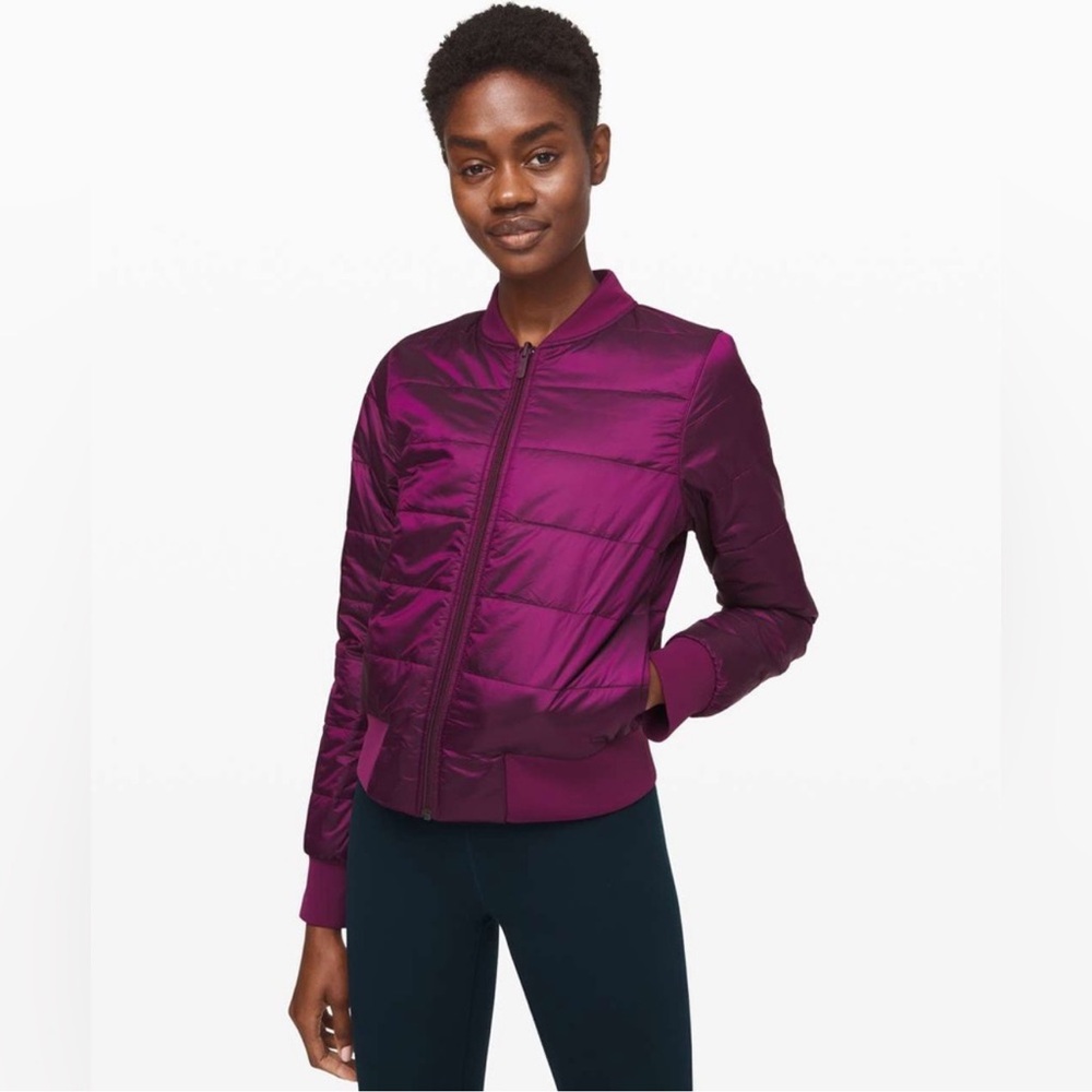 Lululemon Non Stop Reversible Bomber Jacket